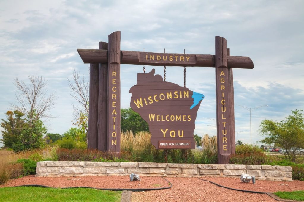 Wisconsin signage