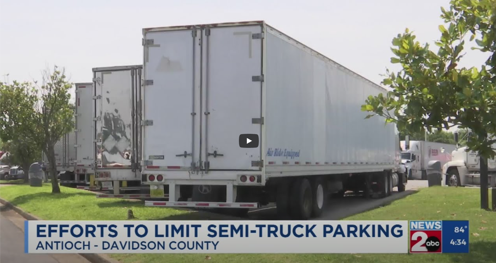 Antioch TN Truck Parking Crisis