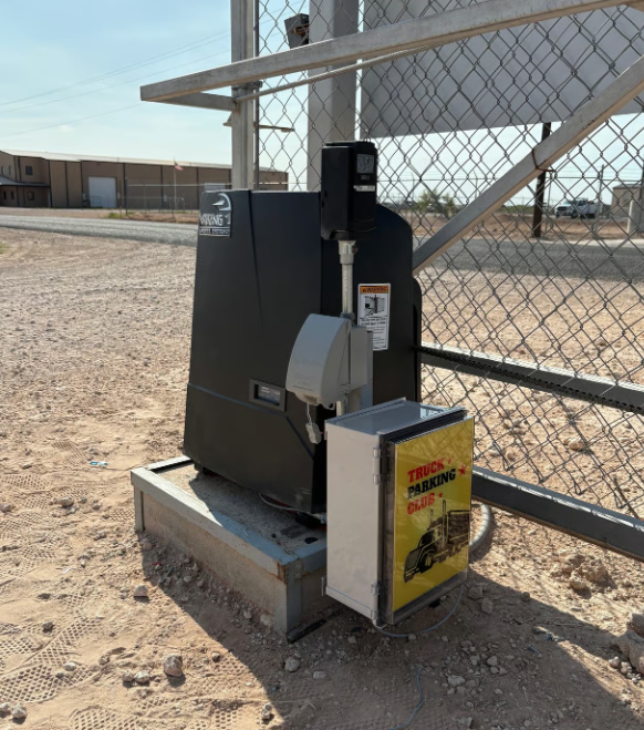 truck parking club access controls
