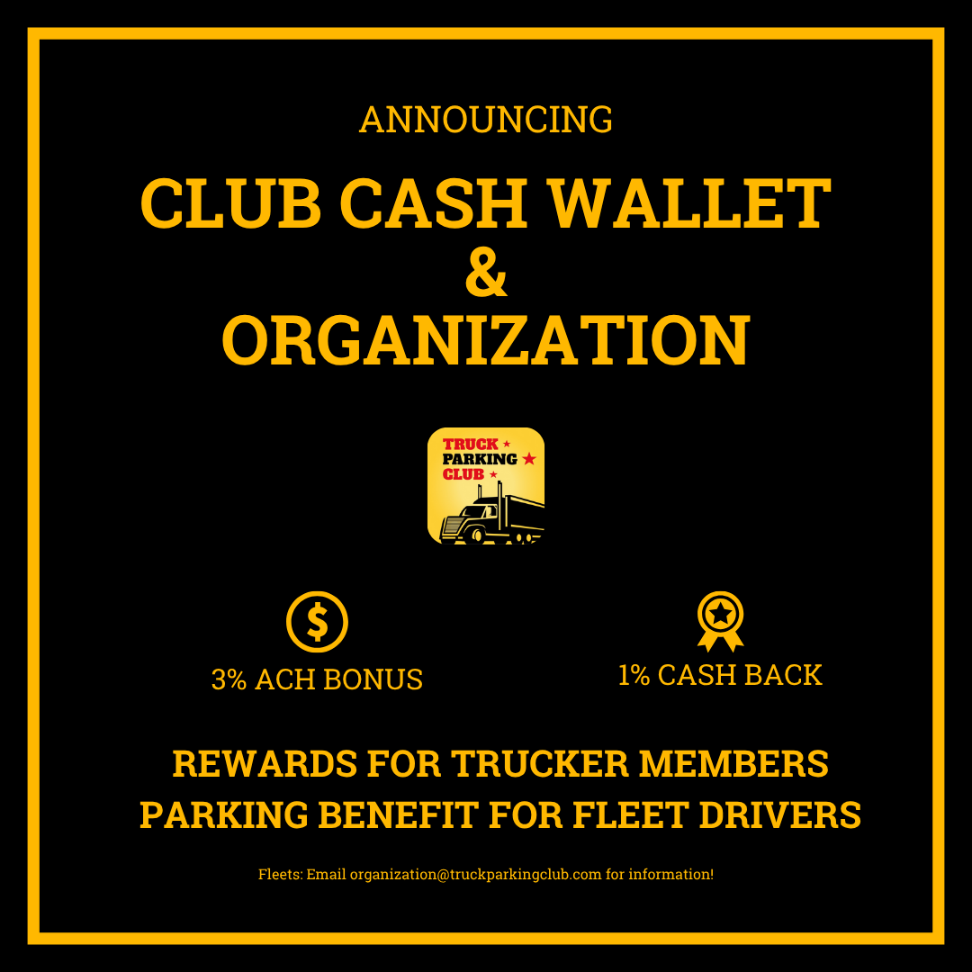 club cash wallet and organizations