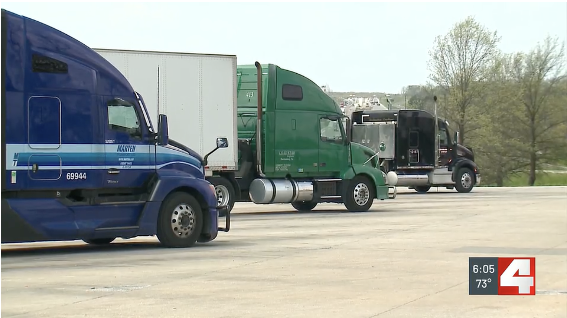 Wright City Bans Truck Parking on I-70 Ramps. The Shortage Didn’t Go Anywhere.