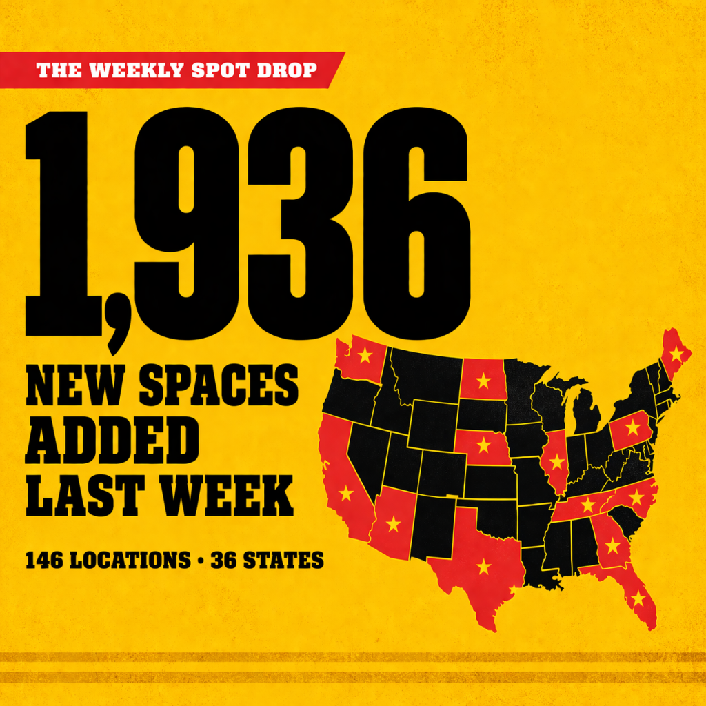 1936 new truck parking spaces